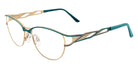 Cazal® 4305 CZL 4305 004 51 - 004 Green-Gold Eyeglasses