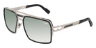 Cazal® 6033/3 CZL 6033/3 002 60 - 002 Black-Silver Mat Sunglasses