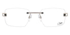 Cazal® 7103 CZL 7103 002 58 - 002 Black-Silver Mat Eyeglasses