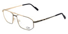 Cazal® 7104 CZL 7104 001 59 - 001 Black-Gold Eyeglasses