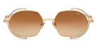 Cazal® 9507 CZL 9507 002 54 - 002 Gold-Silver Sunglasses