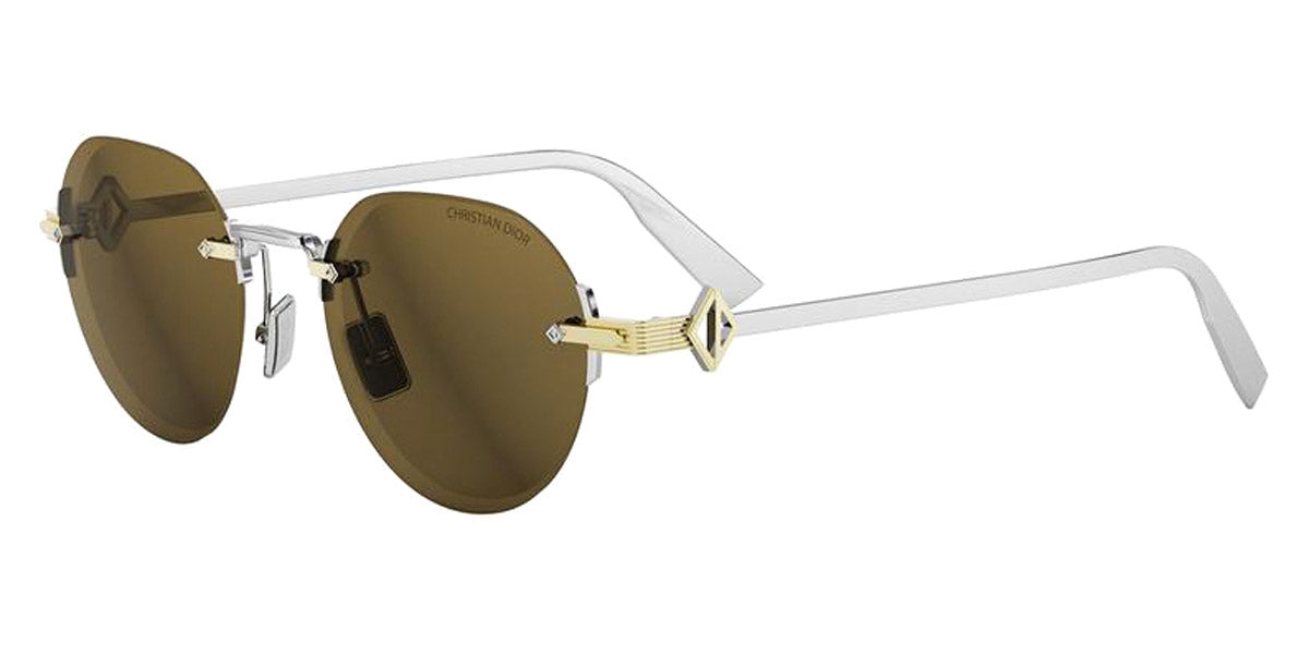Dior® CD DIAMOND R5U CD CD DIAMOND R5U F2H0 50 - F2H0 Shiny Yellow / Yellow Sunglasses