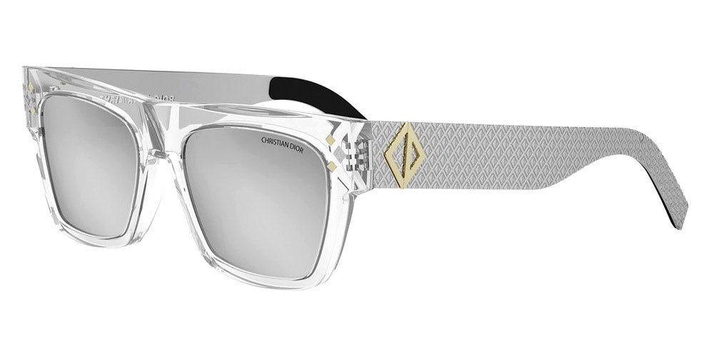 Dior® CD DIAMOND S8I CD CD DIAMOND S8I 88A4 54 - 88A4 Crystal/ Smoke Sunglasses
