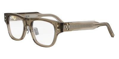 Dior® CD DIAMONDO S10F CD CD DIAMONDO S10F 64BB 53 - 64BB Shiny Brown / Transparent Blue block lenses Eyeglasses