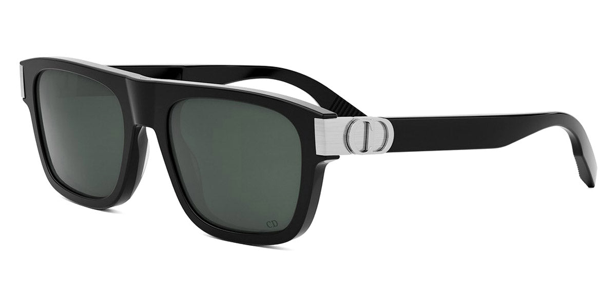 Dior® CD ICON S3I CD CD ICON S3I 13C0 55 - 13C0 Shiny Black / Green Sunglasses