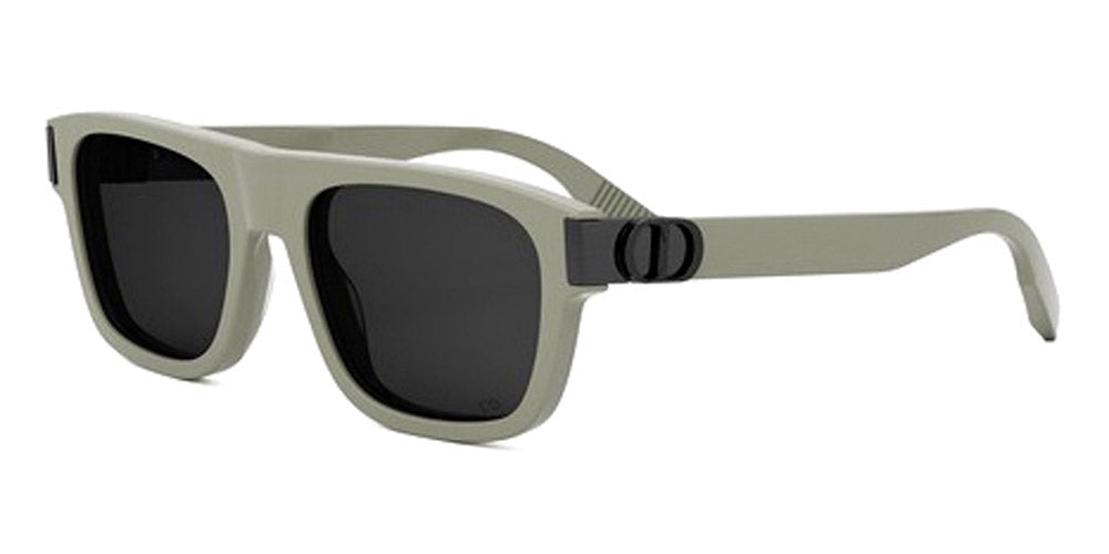 Dior® CD ICON S3I CD CD ICON S3I 78A0 55 - 78A0 Shiny Transparent Khaki / Smoke Mirror Sunglasses