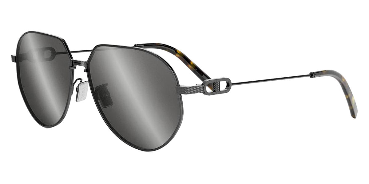 Dior® CD LINK A1U CD CD LINK A1U H0A4 52 - H0A4 Shiny Grey / Silver Mirror Sunglasses