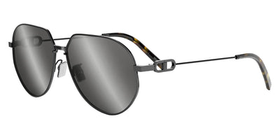Dior® CD LINK A1U CD CD LINK A1U H0A4 52 - H0A4 Shiny Grey / Silver Mirror Sunglasses