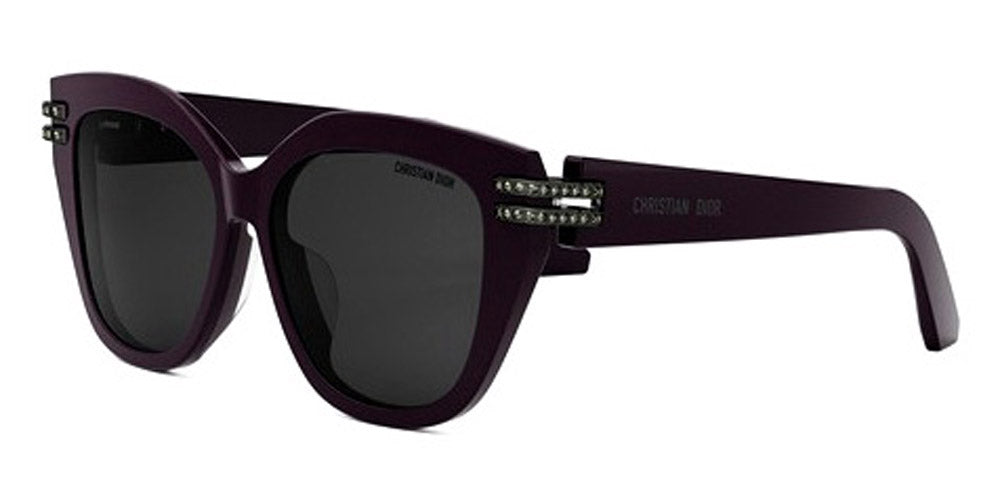 Dior® CDIOR B4F CD CDIOR B4F 35A0 56 - 35A0 Matte Dark Bronze / Smoke Sunglasses
