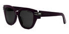 Dior® CDIOR B4F CD CDIOR B4F 35A0 56 - 35A0 Matte Dark Bronze / Smoke Sunglasses