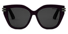 Dior® CDIOR B4F CD CDIOR B4F 35A0 56 - 35A0 Matte Dark Bronze / Smoke Sunglasses