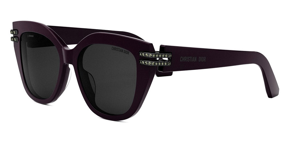 Dior® CDIOR B4I CD CDIOR B4I 35A0 53 - 35A0 Matte Dark Bronze / Smoke Sunglasses