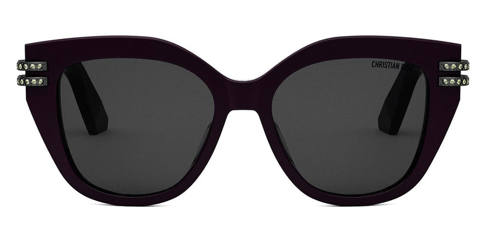 Dior® CDIOR B4I CD CDIOR B4I 35A0 53 - 35A0 Matte Dark Bronze / Smoke Sunglasses