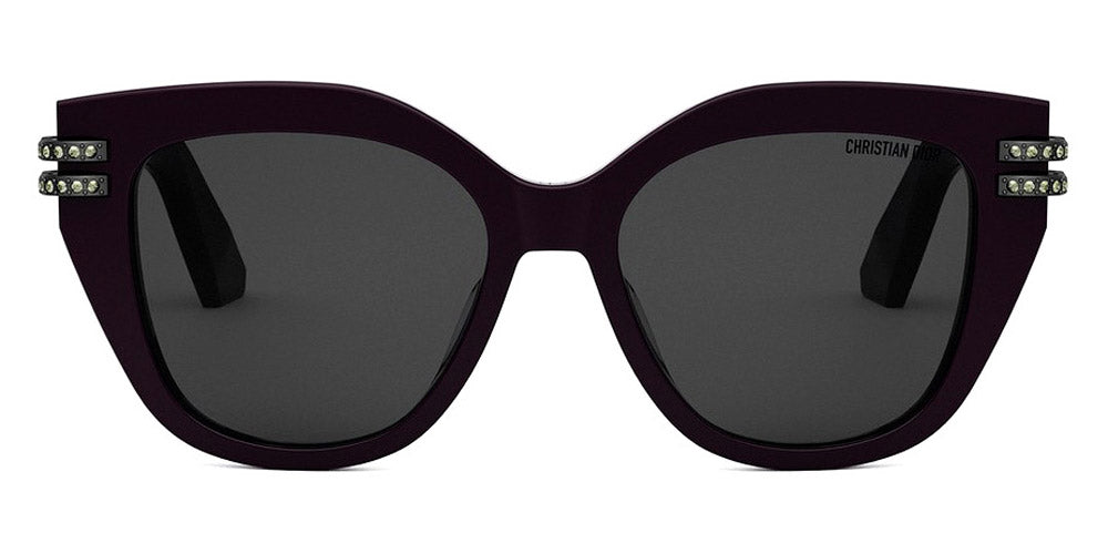 Dior® CDIOR B4I CD CDIOR B4I 35A0 53 - 35A0 Matte Dark Bronze / Smoke Sunglasses