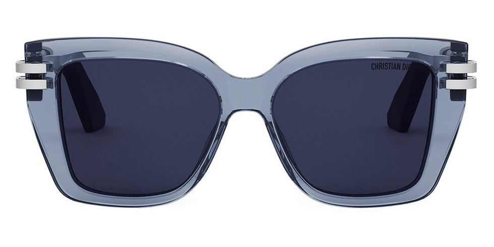 Dior® CDior S1I - Shiny Blue / Blue 80B0  Sunglasses
