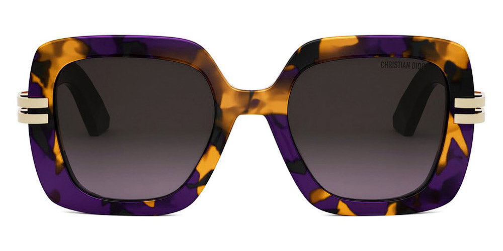 Dior® CDIOR S2I CD CDIOR S2I 24F2 52 - 24F2 Shiny Havana / Gradient Brown Sunglasses