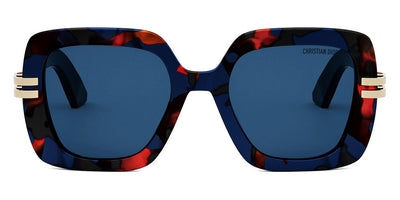 Dior® CDIOR S2I CD CDIOR S2I 28B0 52 - 28B0 Shiny Coloured Havana / Blue Sunglasses