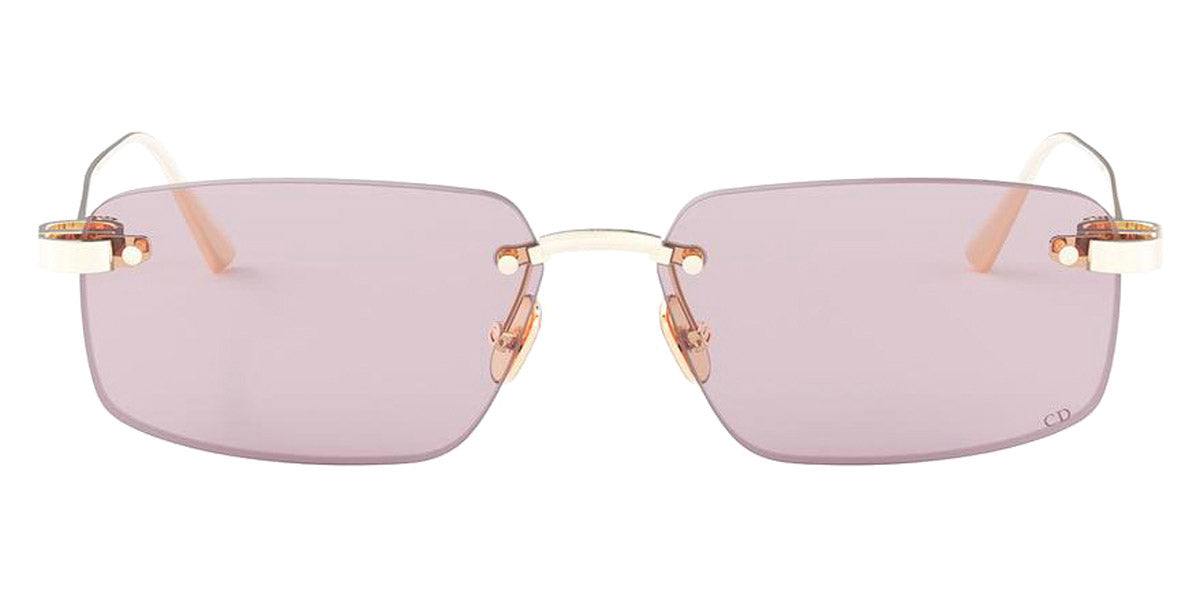 小物 Christian Dior Pink Rimless Sunglasses Dior Pink Rimless Sunglasses – Treasures of NYC