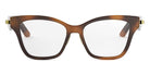 Dior® CDIORO S4F CD CDIORO S4F 2400 52 - 2400 Shiny Havana Eyeglasses