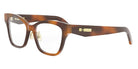 Dior® CDIORO S4F CD CDIORO S4F 2400 52 - 2400 Shiny Havana Eyeglasses