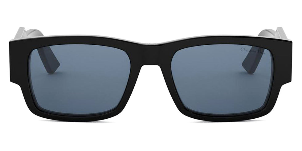 Dior® CHRISTIAN DIOR LABEL S1I CD CHRISTIAN DIOR LABEL S1I 13B0 54 - 13B0 Shiny Black / Blue Sunglasses