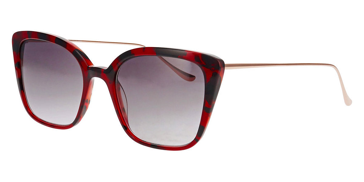 ProDesign Denmark® CONICAL SUN 3 PDD CONICAL SUN 3 4124 55 - Ruby Medium Demi Sunglasses