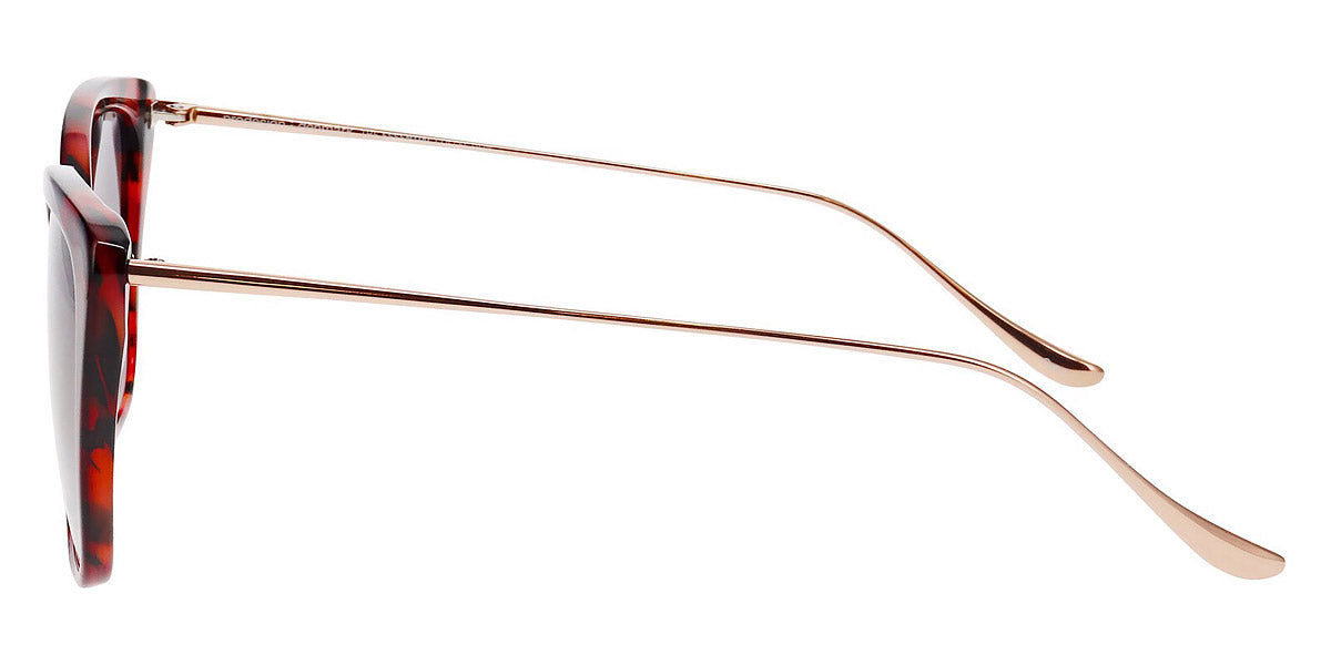 ProDesign Denmark® CONICAL SUN 3 PDD CONICAL SUN 3 4124 55 - Ruby Medium Demi Sunglasses