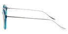 ProDesign Denmark® CONICAL SUN 4 PDD CONICAL SUN 4 8525 53 - Turquoise Medium Transparent Sunglasses