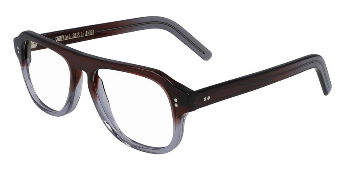 Cutler and Gross® CG0822V2 CG0822V2 SILVER RED PURPLE 53 - Silver/Red/Purple Eyeglasses