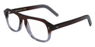 Cutler and Gross® CG0822V2 CG0822V2 SILVER RED PURPLE 53 - Silver/Red/Purple Eyeglasses