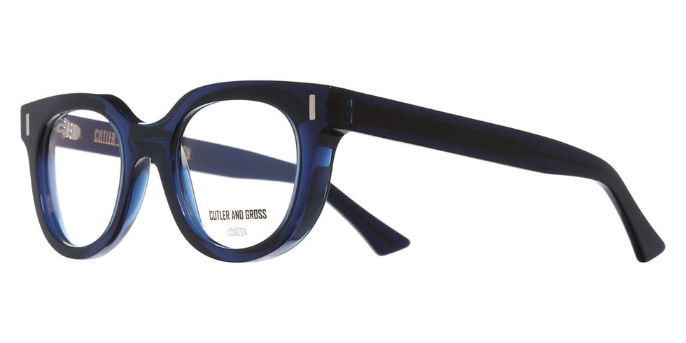 Cutler and Gross® CG1304 CG OP 1304 CLASSIC NAVY BLUE 50 - Classic Navy Blue Eyeglasses