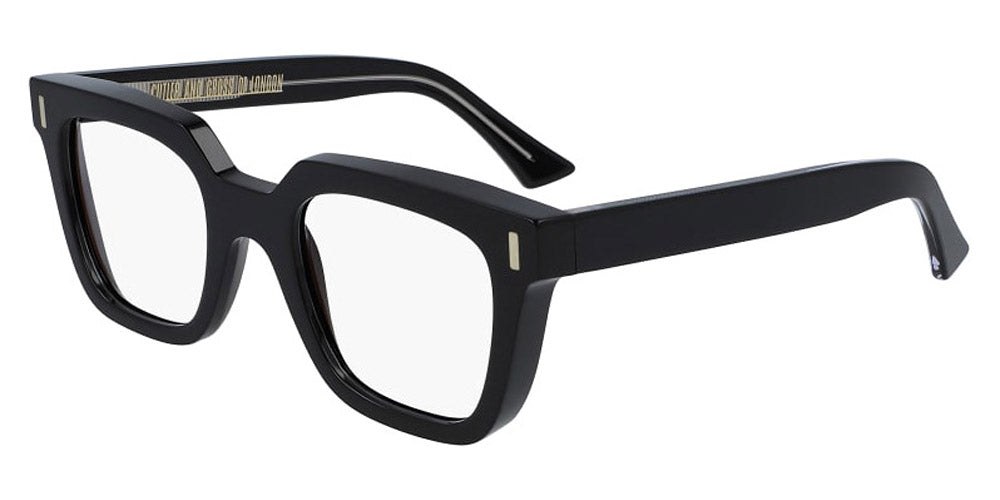 Cutler and Gross® CG1305 CG1305 BLACK 51 - Black Eyeglasses
