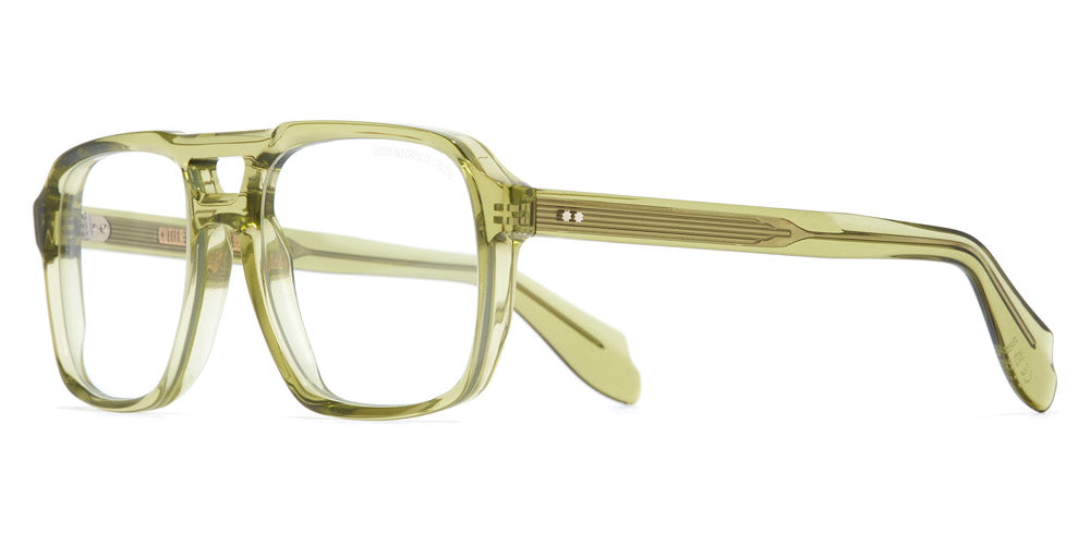 Cutler and Gross® CGOP139455 CGOP139455 012 Crystal Green 55 - Crystal Green Eyeglasses