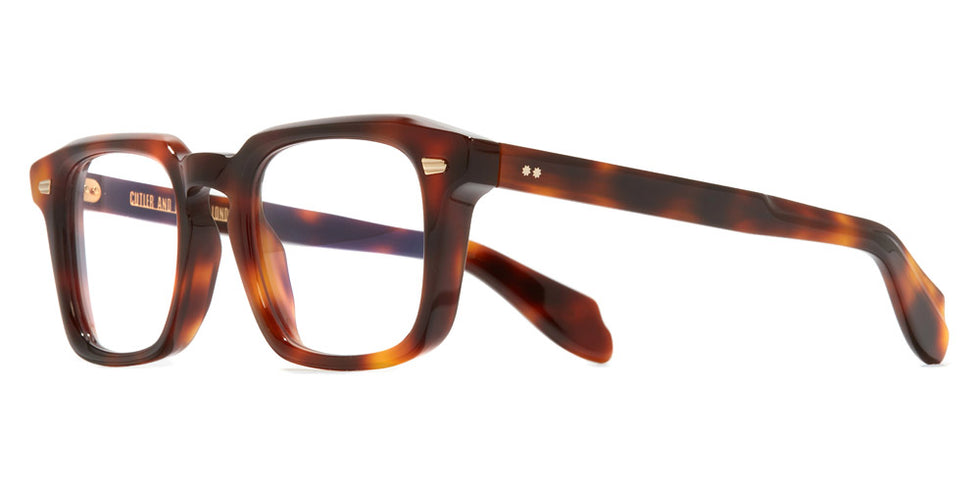 Cutler and Gross® CGOP141649 CGOP140151 002 Havana 51 - Havana Eyeglasses