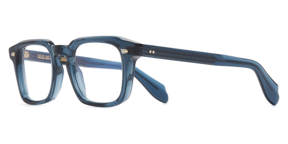 Cutler and Gross® CGOP141649 CGOP140151 003 Deep Blue 51 - Deep Blue Eyeglasses
