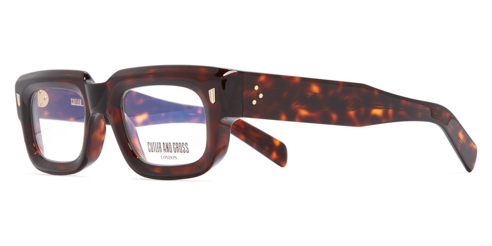 Cutler and Gross® CGOP932550 CGOP932550 DARK TURTLE 50 - Dark Turtle Eyeglasses