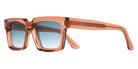Cutler and Gross® CGSN138652 CGSN138652 012 Crystal Peach 52 - Crystal Peach Sunglasses
