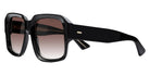 Cutler and Gross® CGSN138857 CGSN138857 BLACK 57 - Black Sunglasses