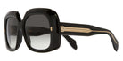 Cutler And Gross® CGSN989156 CG CGSN989156 001 Black 56 - Black Sunglasses