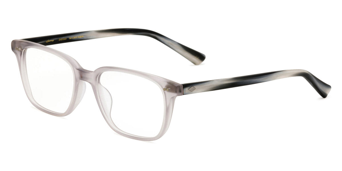 Sama® Diego SAM Diego opt Matte Grey Horn 53 - Matte Grey Horn Eyeglasses