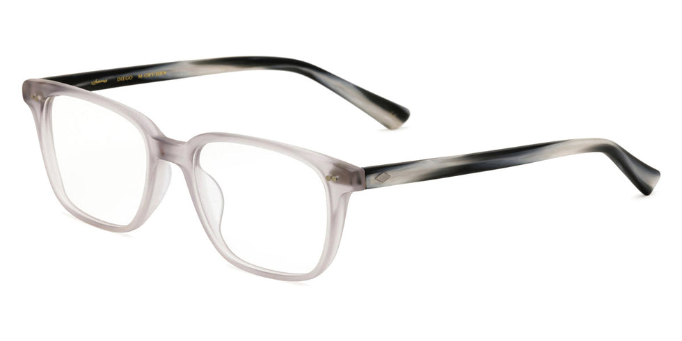 Sama® Diego SAM Diego opt Matte Grey Horn 53 - Matte Grey Horn Eyeglasses