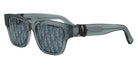 Dior® DIOR OBLIQUE S1I CD DIOR OBLIQUE S1I 30B8 53 - 30B8 Shiny Blue / Blue Mirror Sunglasses