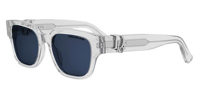Dior® DIOR OBLIQUE S1I CD DIOR OBLIQUE S1I 85B0 53 - 85B0 Shiny Transparent / Blue Sunglasses