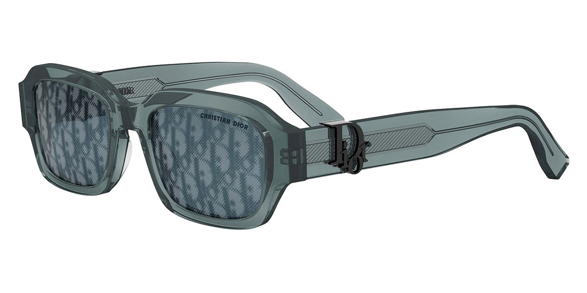 Dior® DIOR OBLIQUE S2I CD DIOR OBLIQUE S2I 30B8 52 - 30B8 Shiny Blue / Blue Mirror Sunglasses