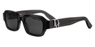 Dior® DIOR OBLIQUE S2I CD DIOR OBLIQUE S2I 45A0 52 - 45A0 Shiny Grey / Grey Sunglasses