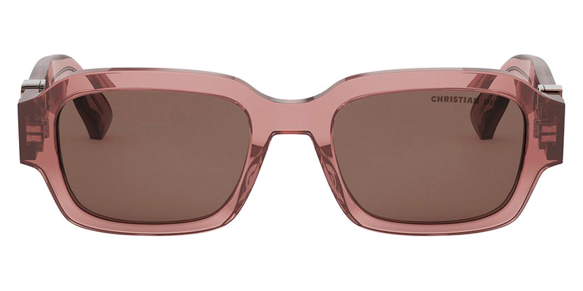 Dior® DIOR OBLIQUE S2I CD DIOR OBLIQUE S2I 40F0 52 - 40F0 Shiny Rose / Brown Sunglasses