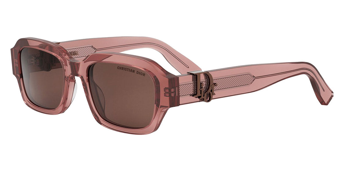 Dior® DIOR OBLIQUE S2I CD DIOR OBLIQUE S2I 40F0 52 - 40F0 Shiny Rose / Brown Sunglasses