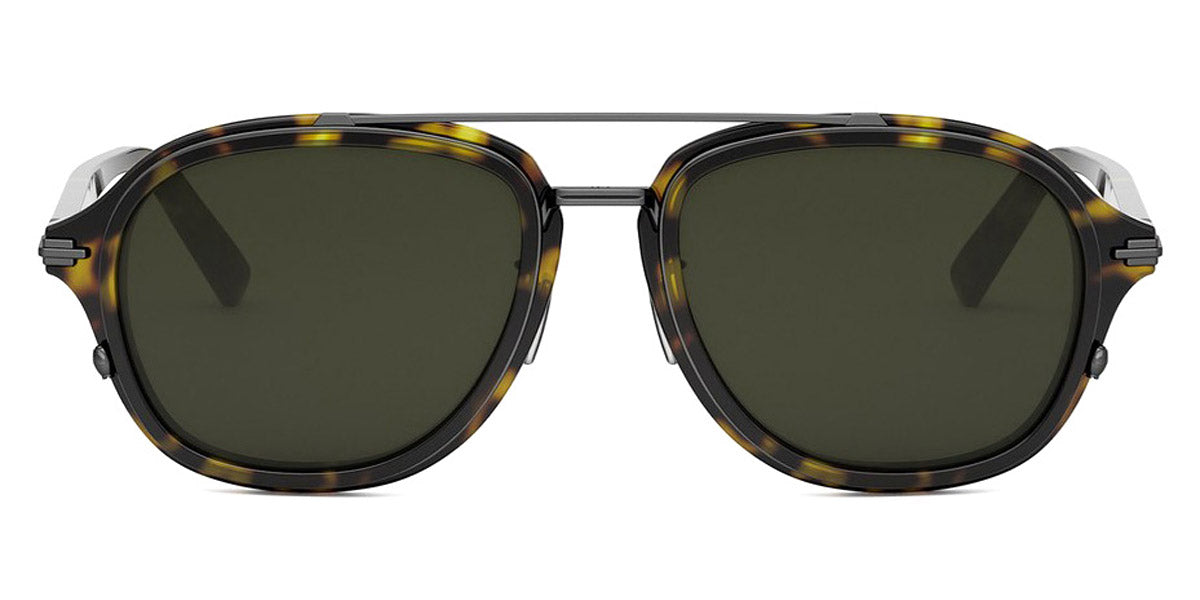 Dior BlackSuit Tortoiseshell Frame Sunglasses with Green Lenses Dior Black Green Sunglasses for Men for sale | eBay main image 2