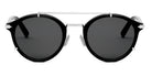 Dior® Diorblacksuit R7U CD DIORBLKSUIT R7U 10A0 50 - Shiny Black Lenses  Grey  Organic 10A0 Sunglasses