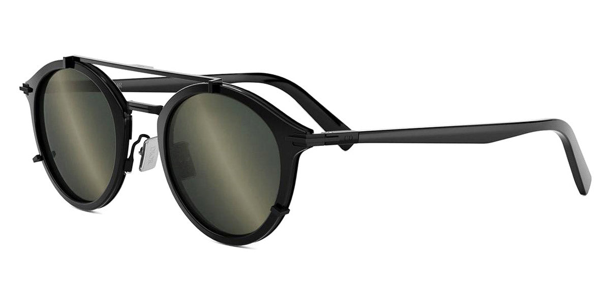 Dior® Diorblacksuit R7U  - Matte Black with Brown Mirror 10A5  Sunglasses